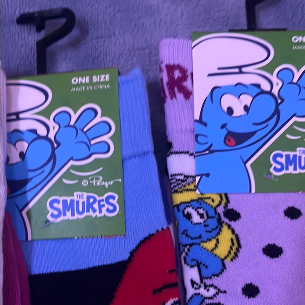 Smurfs Themed Women's Socks Set - Multicolor - Picture 7 of 9